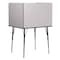 Flash Furniture 53.5 H, 35.75 W X Laminate, Melamine, Steel, Nebula Grey MT-M6221-SGLSC-GREY-GG - alternate 5